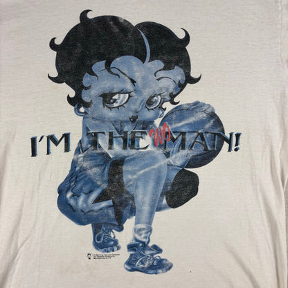 Vintage Betty Boop Im The Woman 1996 Large Shirt