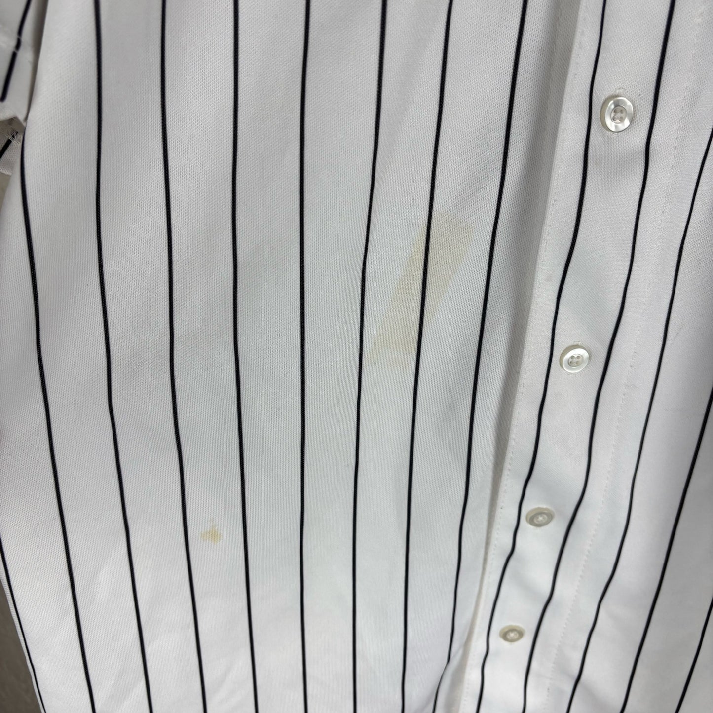 Chicago White Sox Pinstripe Russell Athletic XXL Baseball Jersey
