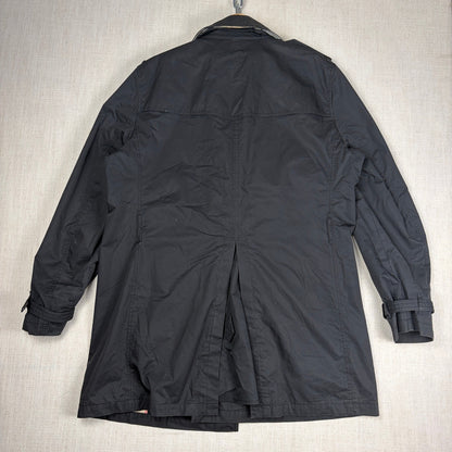 Burberry Brit Nova Check Double Breasted XXL Trench Coat