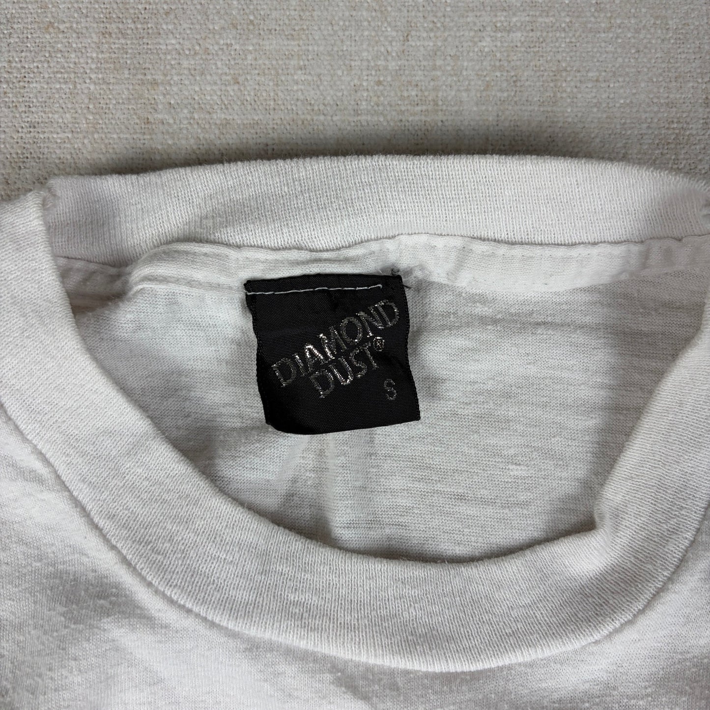 Vintage Miami Mice Diamond Dust 1985 Crime Cartoon Small Tee