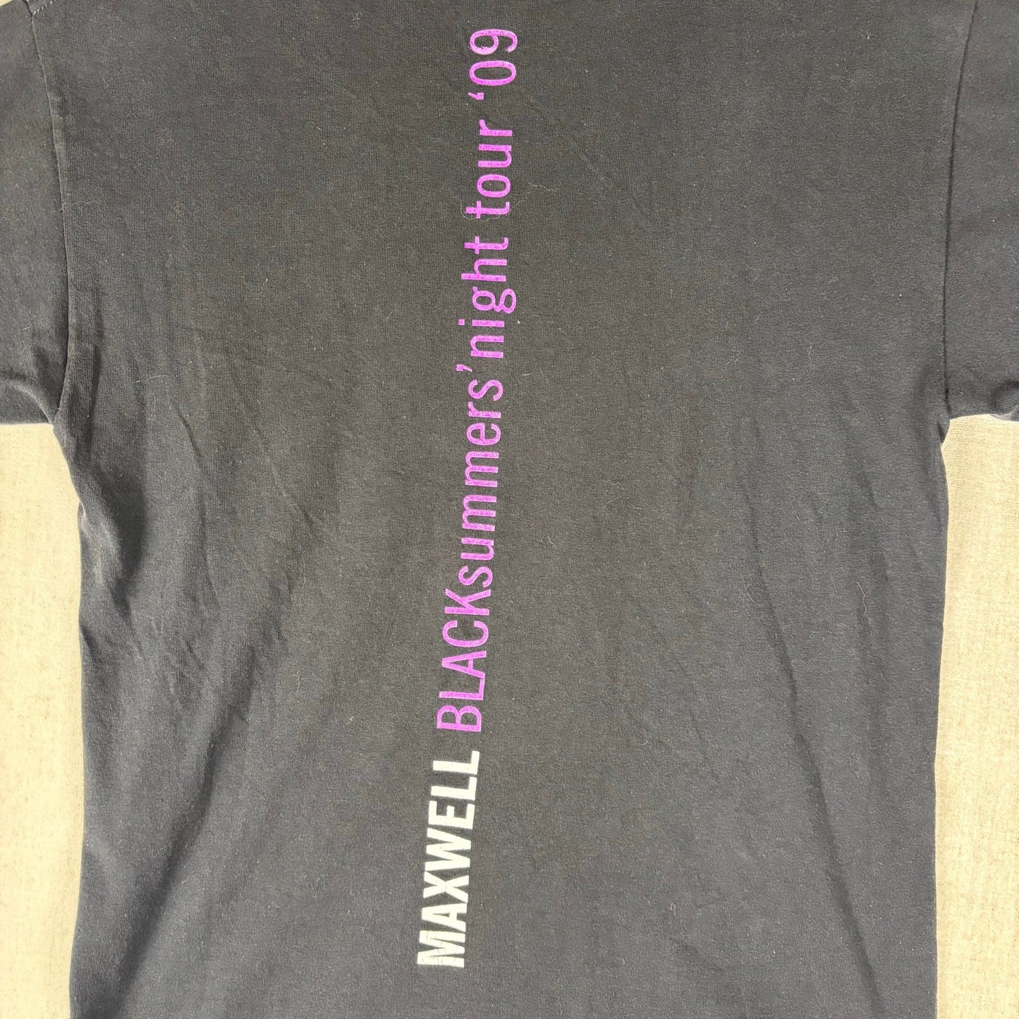 Maxwell Black Summers Night 2009 Tour Medium Concert Merch Shirt