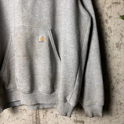 Carhartt Super Distressed Heavy Duty XL 2000s Zip Hoodie