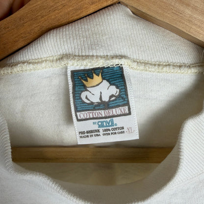 Vintage Birkenstock Shirt Rare 1992 Walk Think Live XL Graphic Longsleeve