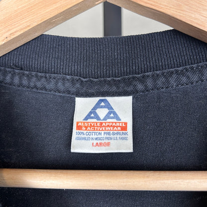 WWE The Rock Layin The Smack Down Brahma Bull RARE Large Vintage Tee