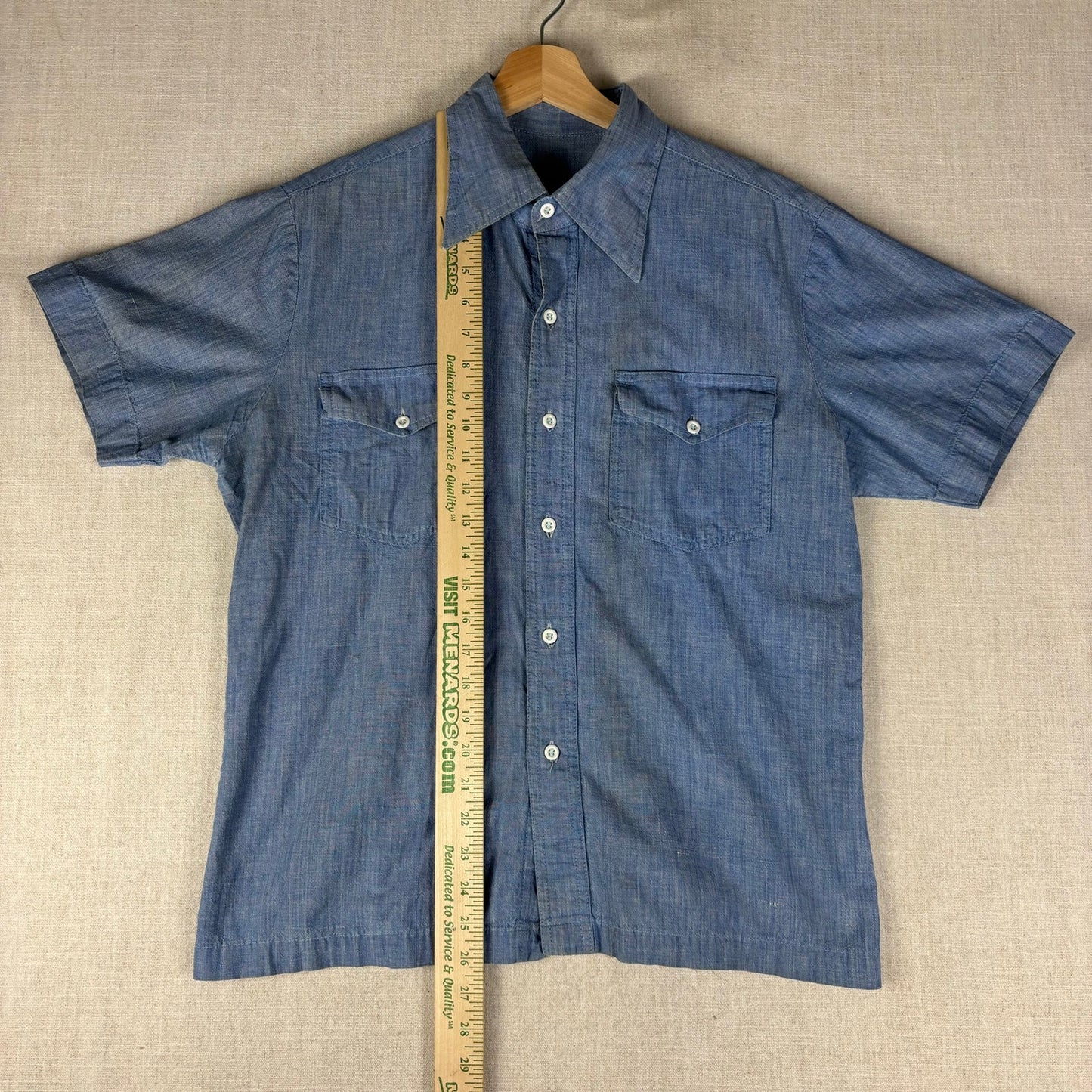 Vintage Bangkok Souvenir Embroidered Tiger Funny Raunchy Button Up Shirt Medium
