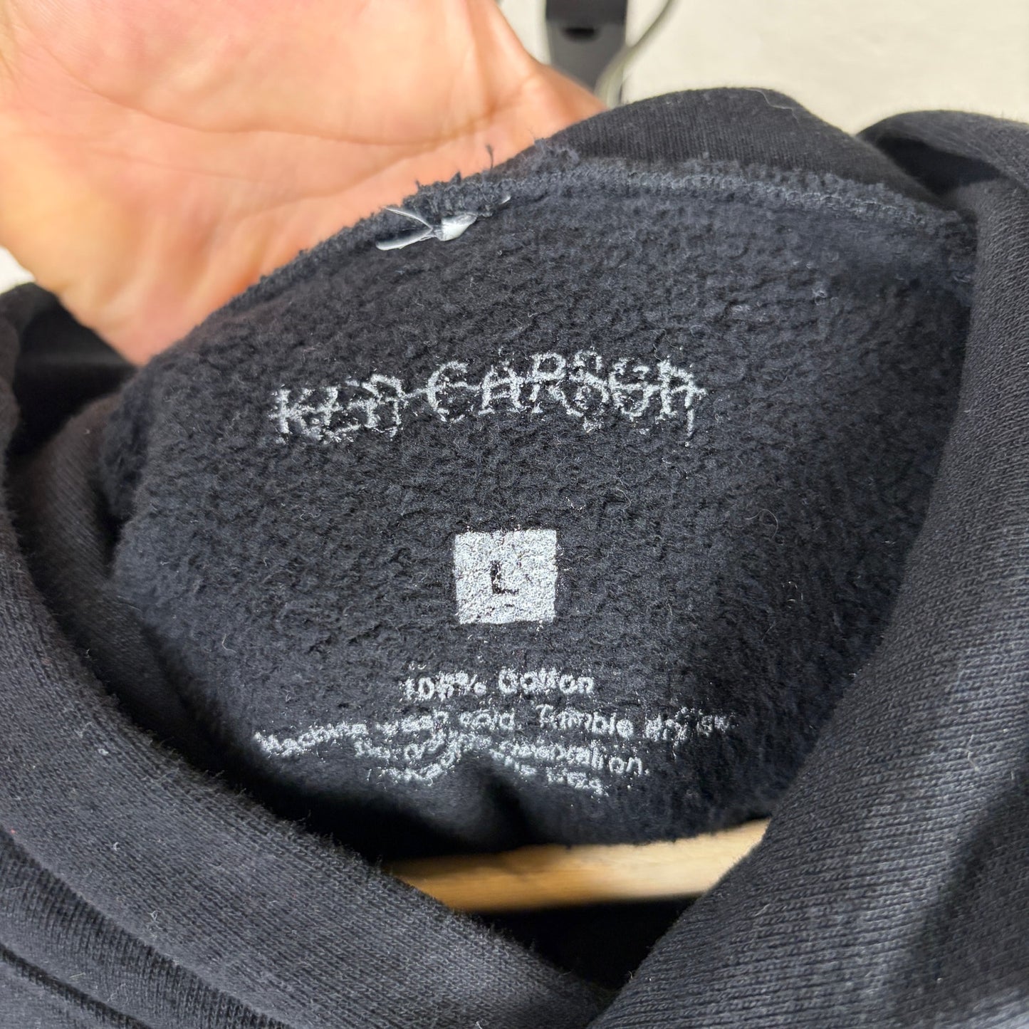 Ken Carson Destroy Lonely 2022 X Man Tour Sleeveless Opium Large Hoodie