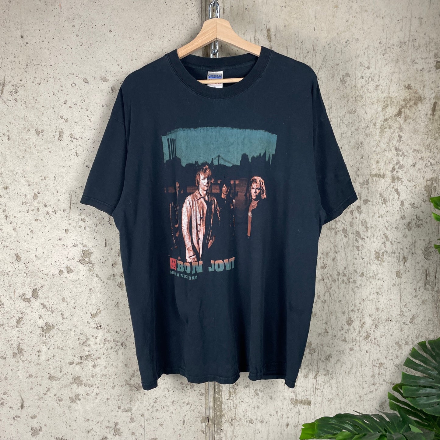 Vintage Bon Jovi Have a Nice Day North American Tour XL Band Tee