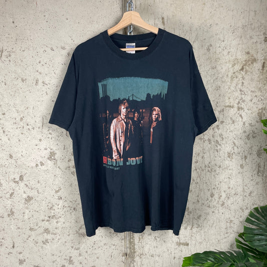 Vintage Bon Jovi Have a Nice Day North American Tour XL Band Tee
