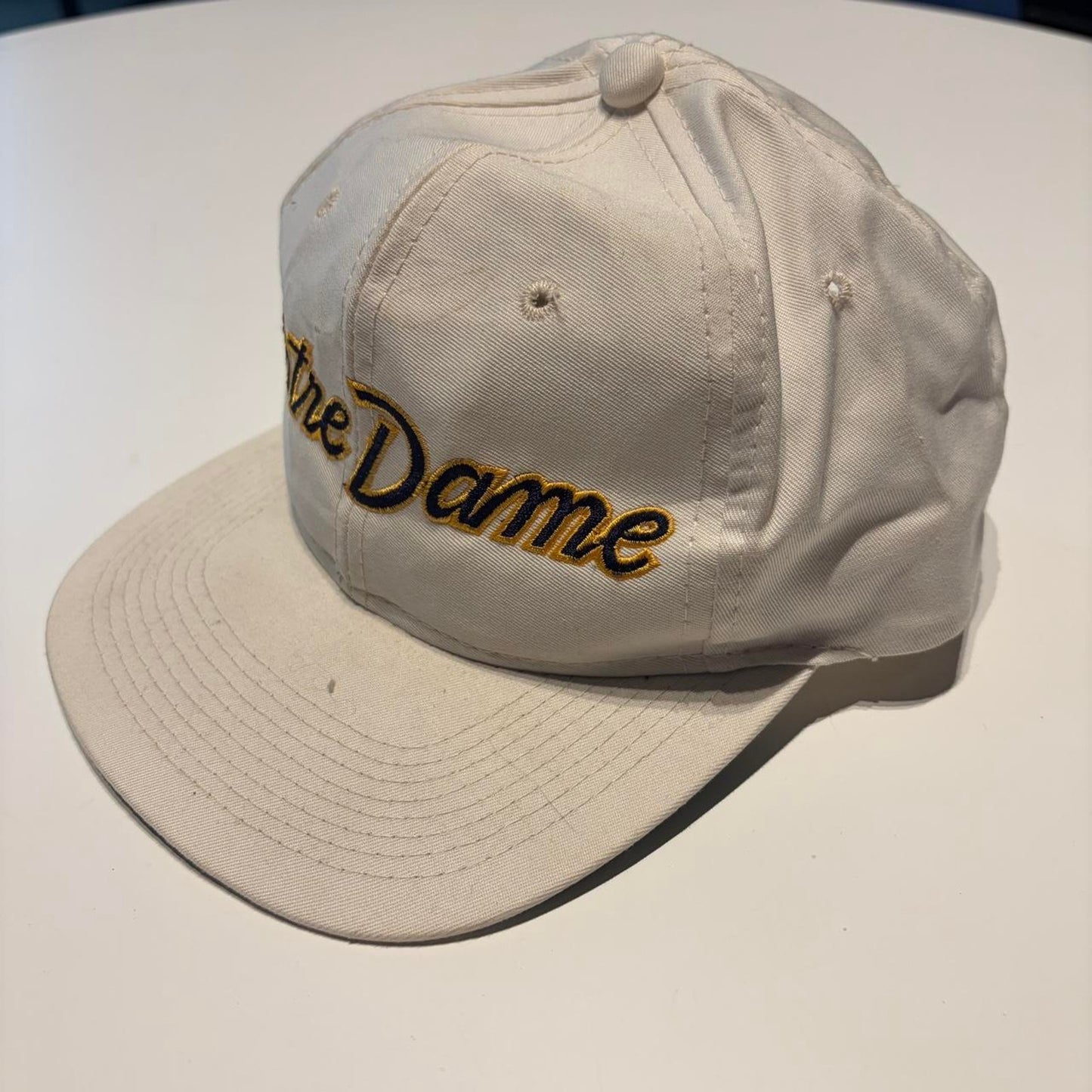 Vintage Notre Dame Sports Specialties Script The Twill Snapback Hat