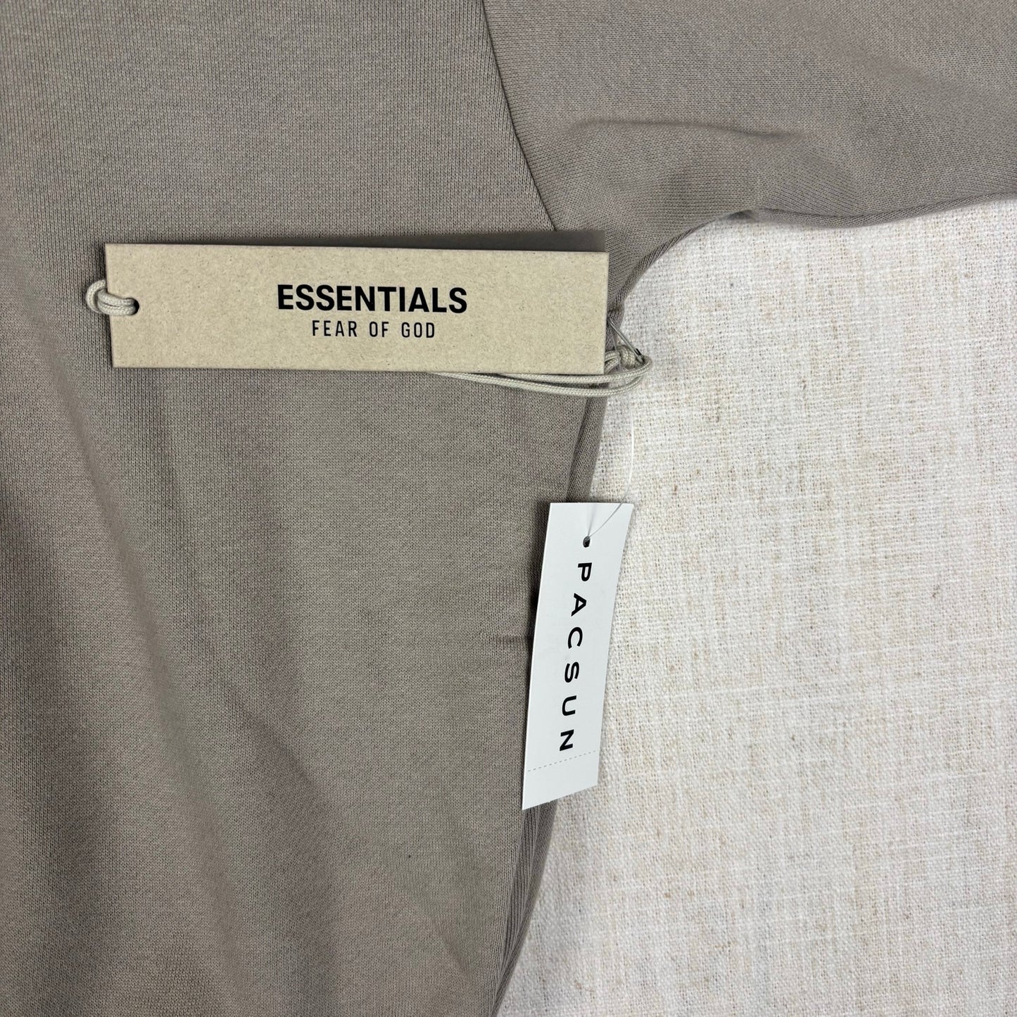 Fear Of God Essentials Seal Teal Trim NWT Large Heavyweight Hoodie