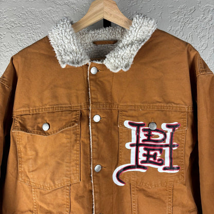 Choppers Ed Hardy Y2K Rule 13 Canvas Sherpa Lined XL Jacket