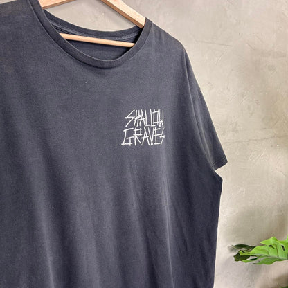 Faded Y2K Shallow Graves Heart Condition Distressed XL Shirt