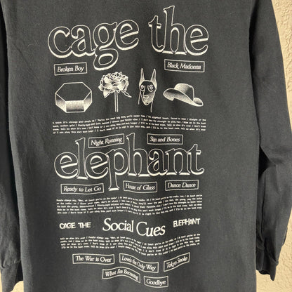 Cage The Elephant 2019 Tour Concert Merch Small Longsleeve Shirt