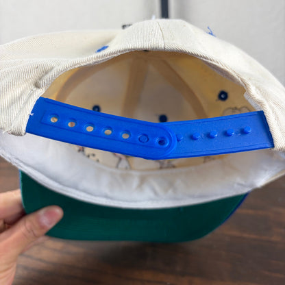 Peanuts NWT Headtoons Snoopy Characters Embroidered 90s Snapback Hat