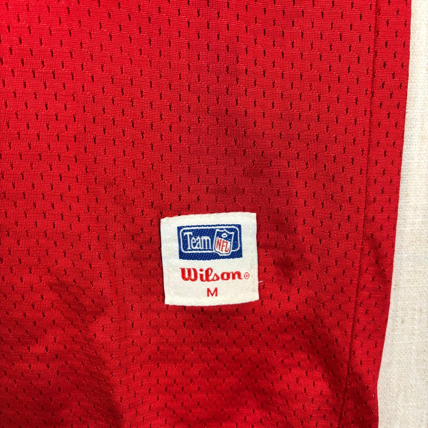 Vintage Joe Montana Kansas City Chiefs Wilson NFL #19 Medium Football Jersey