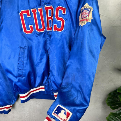Vintage Chicago Cubs MLB Satin XL Varsity Jacket 80s/90s