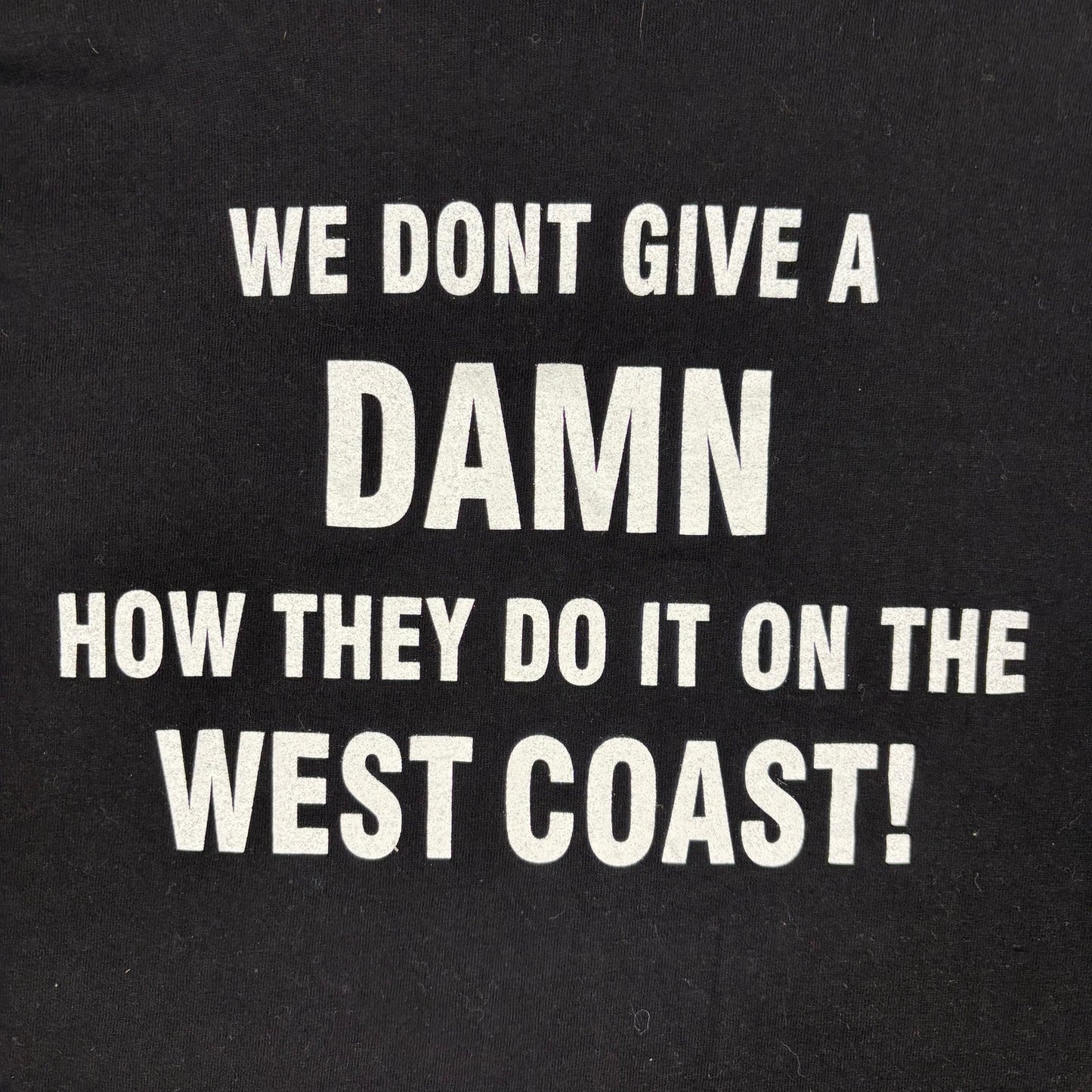 Old Style West Coast Choppers Parody Jesse Who Tee y2k XL