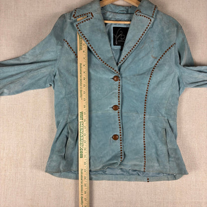 Vintage Wilsons Leather Venus Williams RARE Blue Suede Leather Full Set XL