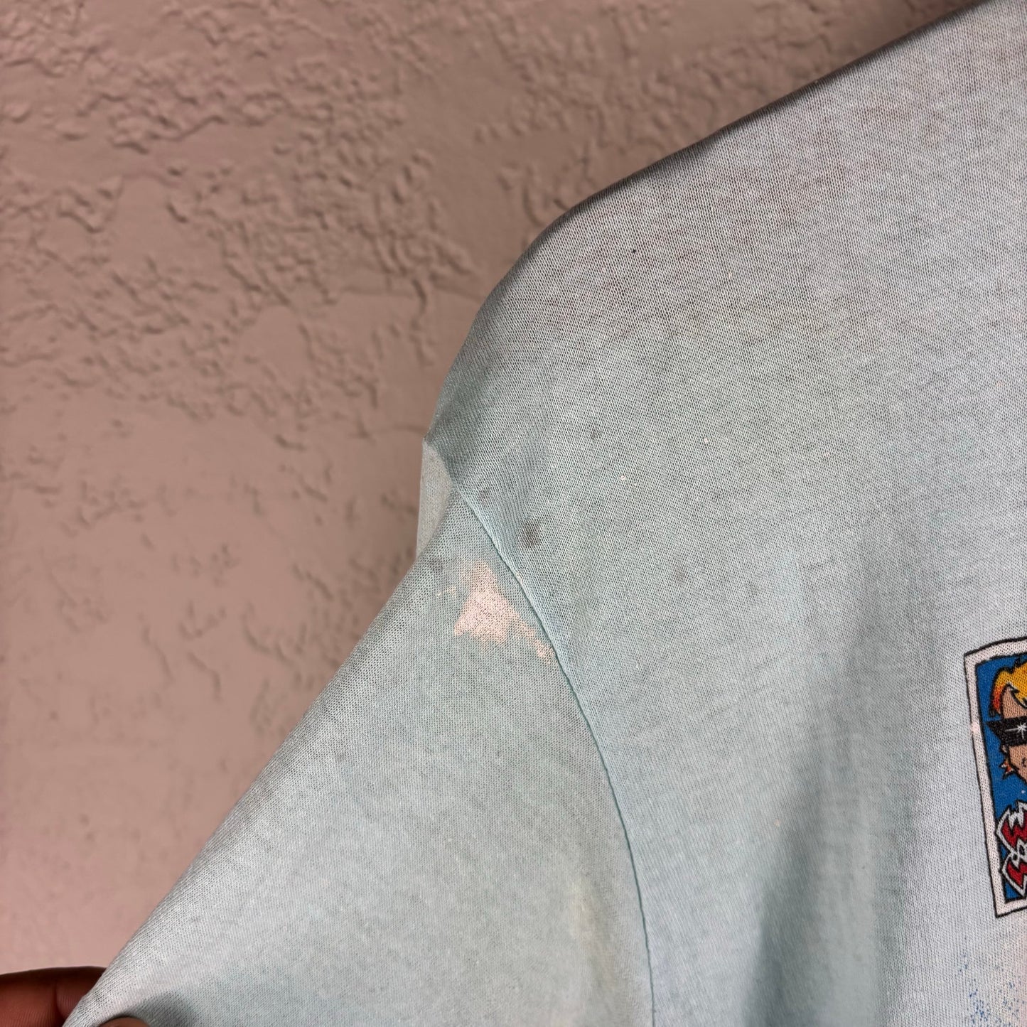 Vintage 80s Amazing Surf Comics Wave Warrior Small Tee