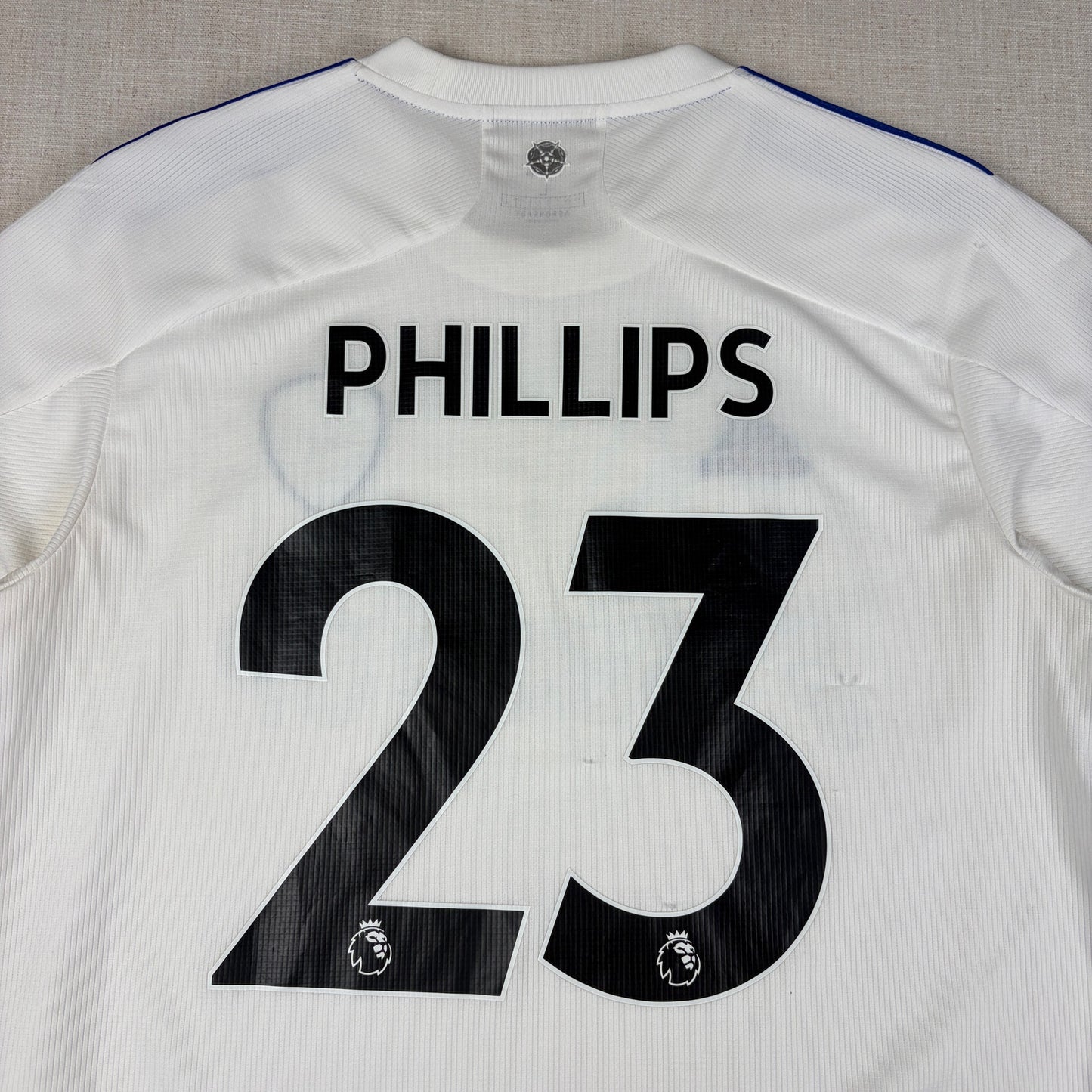 Adidas LEEDS United 2020/21 Home Kalvin Phillips #23 Large Football Jersey