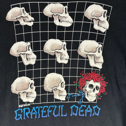 Vintage Grateful Dead Liquid Blue 1993 Evolution Long Strange Trip Shirt Large