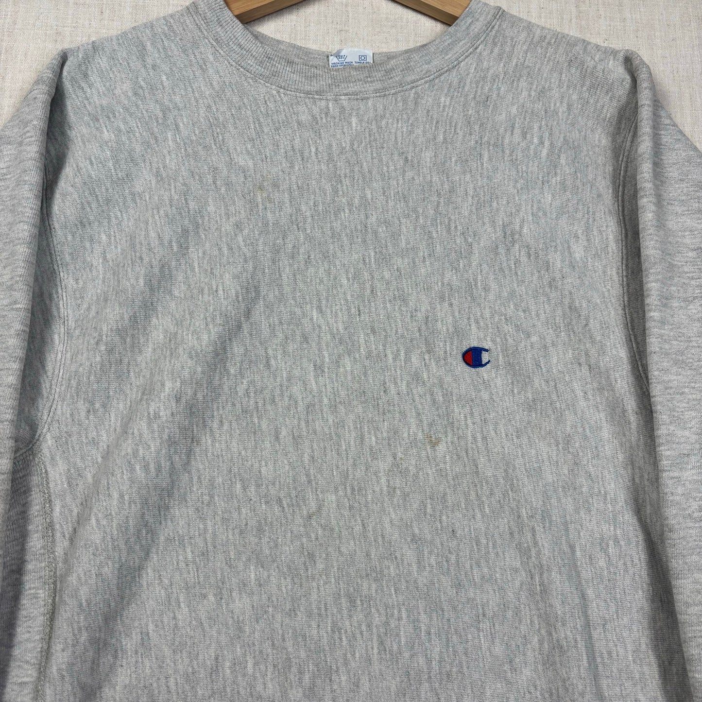 Vintage Champion Reverse Weave 90s Heather Grey XL Sweatshirt