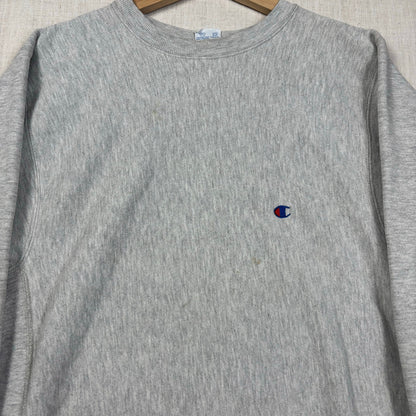 Vintage Champion Reverse Weave 90s Heather Grey XL Sweatshirt