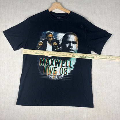 Vintage Maxwell Live 08 Tour Jazmine Sullivan Y2K Medium Concert Shirt