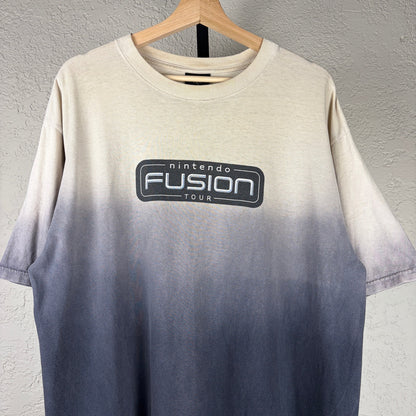 Nintendo Fusion Evanescence Tour 2003 Gradient Tie Dye Large Tee