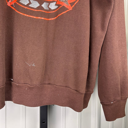 Cleveland Browns 1980s XL Champion NFL Made in USA Crewneck