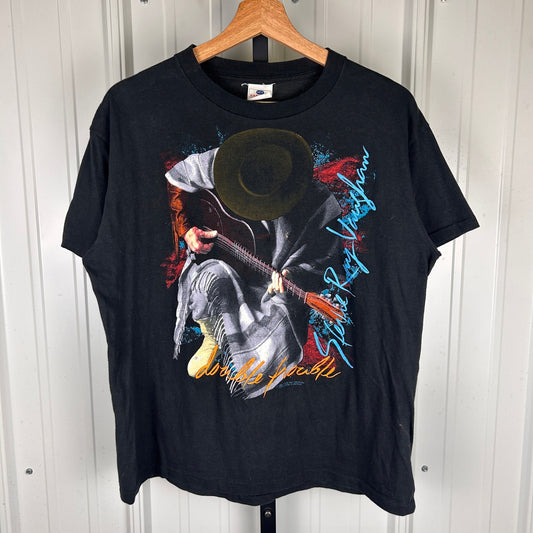 Stevie Ray Vaughan In Step 1990 Tour Large Official Merch Tee