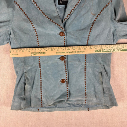Vintage Wilsons Leather Venus Williams RARE Blue Suede Leather Full Set XL