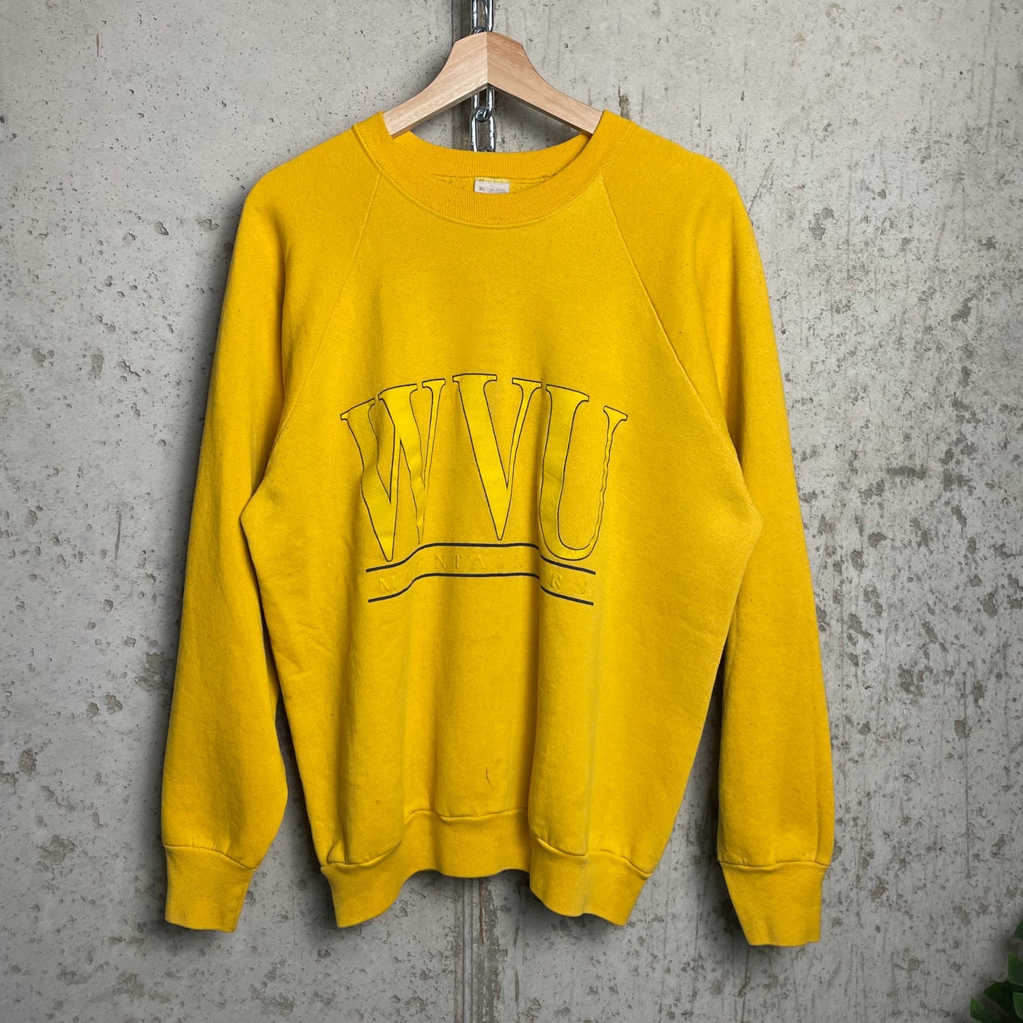West Virginia University 80s XL College Crewneck