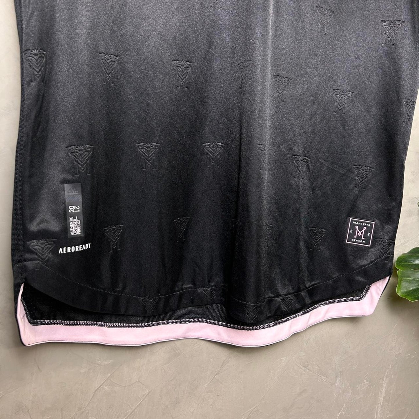 Messi Inter Miami Soccer Club 2021 Adidas Inaugural Season XL Jersey