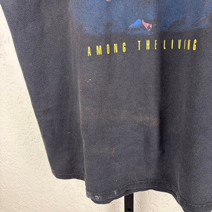 Anthrax Among The Living Y2K Tour Grunge XL Band Tee