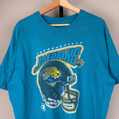 Vintage Jacksonville Jaguars Helmet Logo NFL XL Shirt