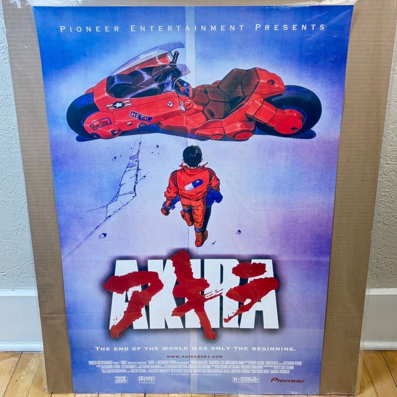 Akira Anime Cyberpunk Japanese Movie Poster 24" x 36"