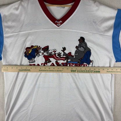 Fat Albert Y2K Platinum Fubu Junkyard Gang XXL Football Jersey