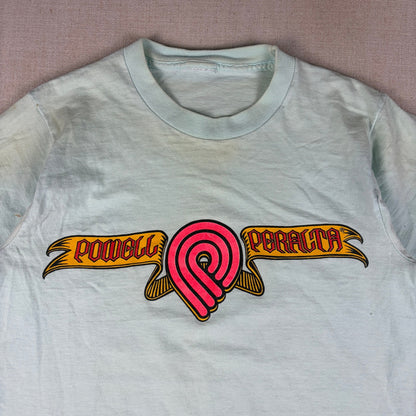 Vintage Powell Peralta Skull And Sword 80s Stedman Bones Medium Skate Shirt