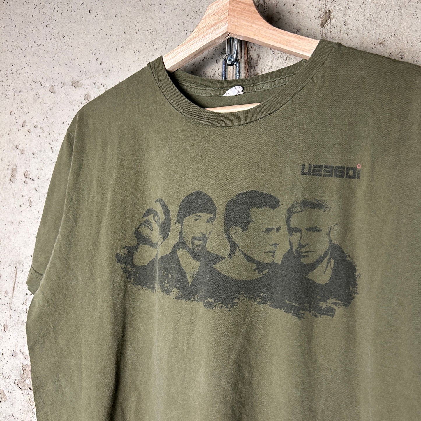 U2 Band 360 Tour 2009 Earth Tone XL Shirt