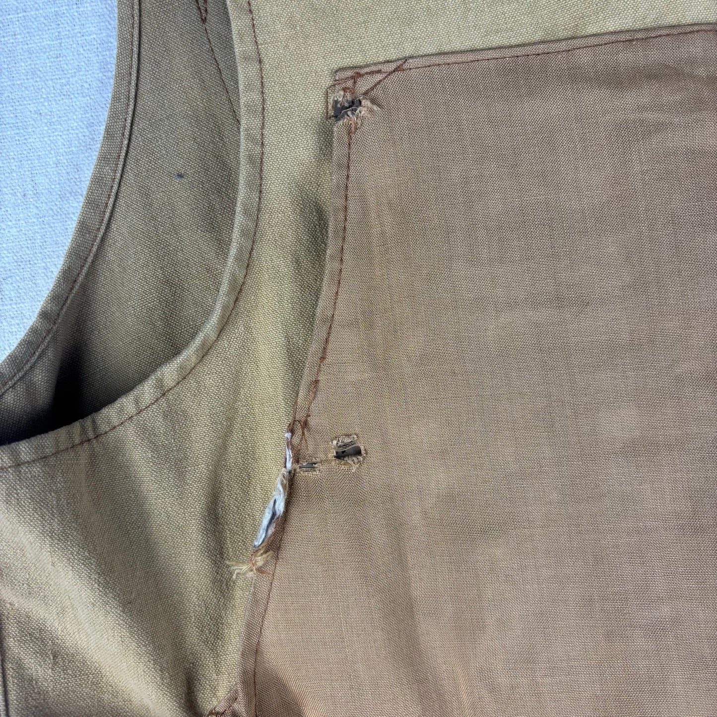 Vintage Nesco Hunting Vest With Game Pouch Made in Japan XL