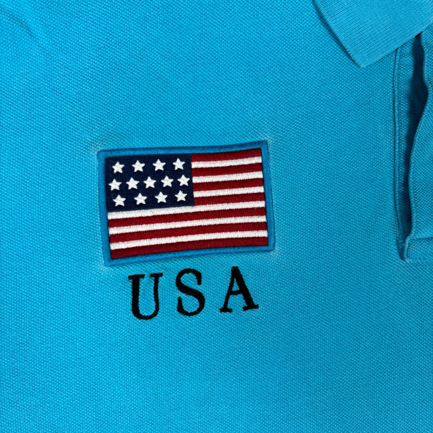 Polo Ralph Lauren Big Pony Chief Keef USA Flag XXL Shirt