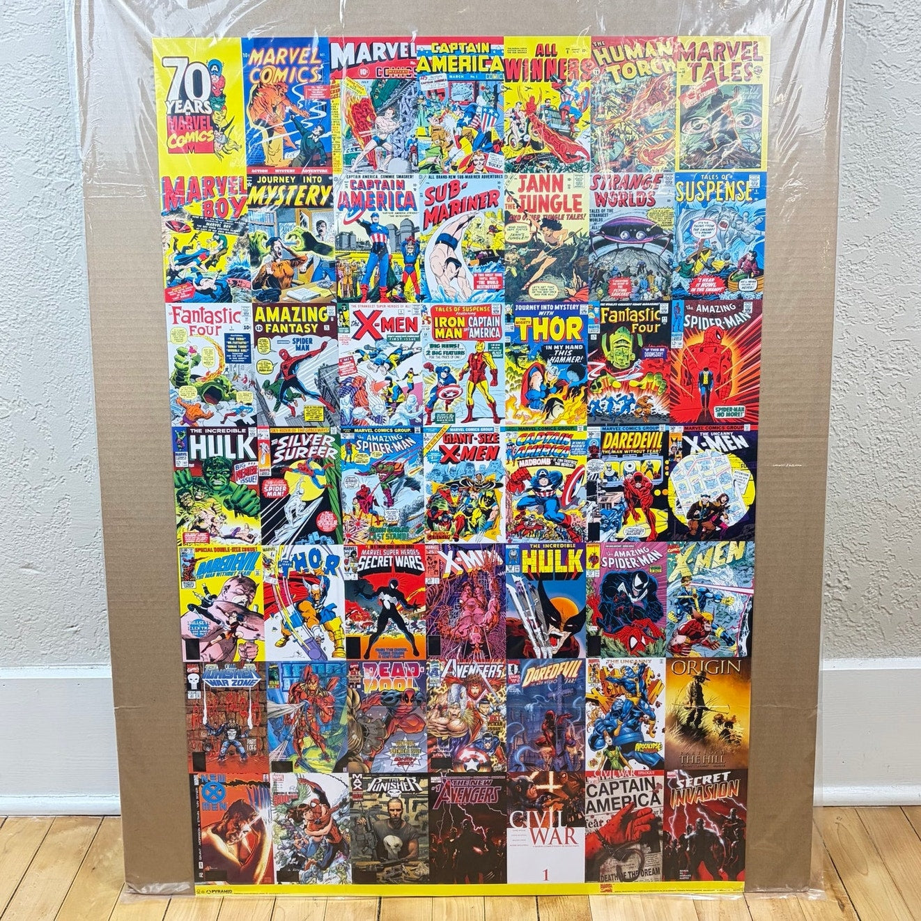 Marvel Comics Vintage Style Poster 24" x 36"