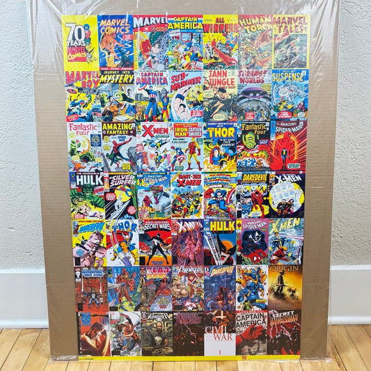 Marvel Comics Vintage Style Poster 24" x 36"
