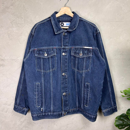 Southpole Denim Trucker Jacket Y2K Sz Large