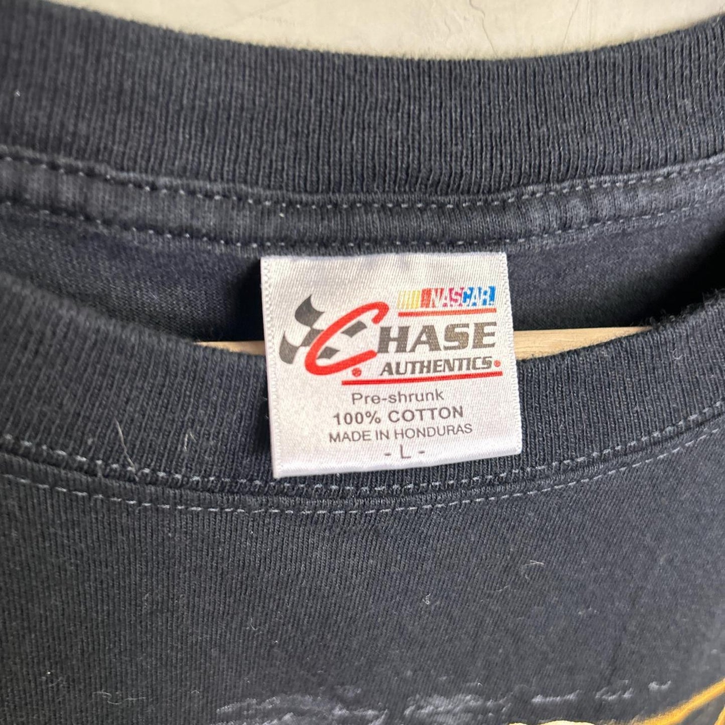 Large 2000s Matt Kenseth Crown Royal NASCAR Chase Athletics Racing Shirt