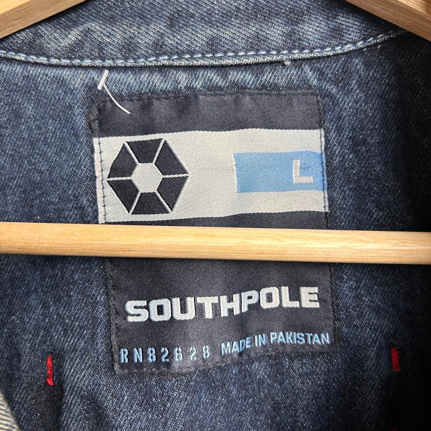 Southpole Denim Trucker Jacket Y2K Sz Large