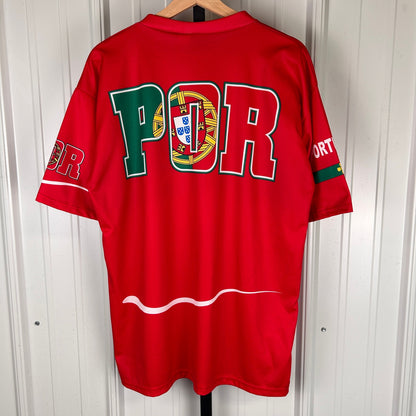 Portugal Nota Bene Spell Out Local Soccer XL Jersey