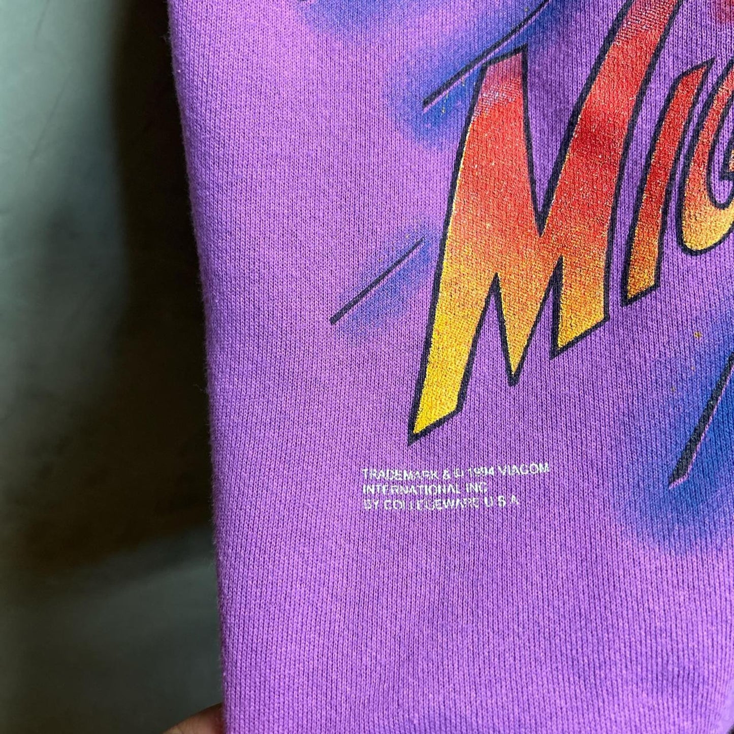 Mighty Mouse Crewneck Slightly Stained Large 1994