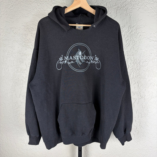 Mastodon Remission Heavy Metal 2002 Original Concert Merch XL Hoodie